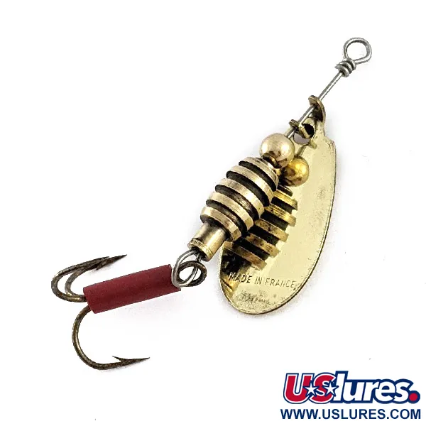 Vintage   Veltic 2, 1/8oz gold spinning lure #23419
