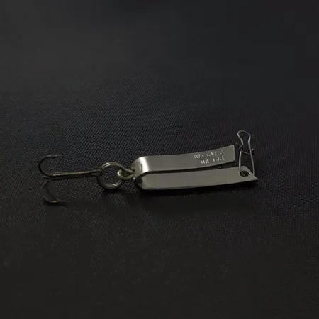 Vintage Luhr Jensen Super-Duper 500, 3/64oz silver fishing spoon #23421