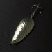 Vintage   Nebco Tor-P-Do 0, 3/16oz nickel/brass fishing spoon #23427