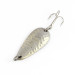 Vintage   Nebco Tor-P-Do 0, 3/16oz nickel/brass fishing spoon #23427
