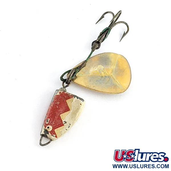 Vintage   Thomas Spinner, 1/4oz gold spinning lure #23431