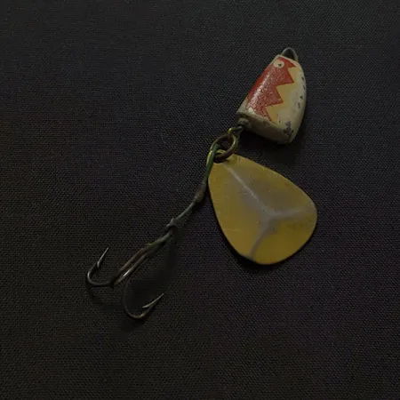 Vintage Thomas Spinner, 1/4oz gold spinning lure #23431