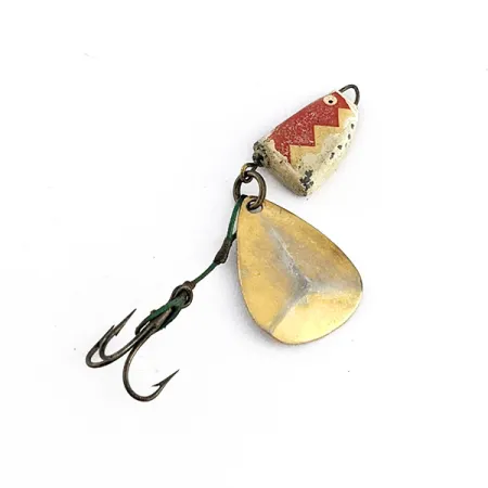 Vintage Thomas Spinner, 1/4oz gold spinning lure #23431