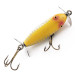 Vintage  Creek Chub Bait Company Creek Chub Injured Minnow , 3/16oz yellow fishing lure #23433