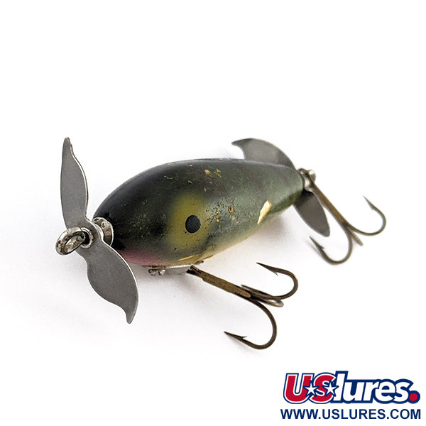 Vintage   South Bend Nip-I-Diddee Wood Lure, 2/5oz Perch fishing lure #23435