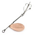 Vintage   Vintage South Bend Spinner 5, 1/4oz nickel/copper spinning lure #23438