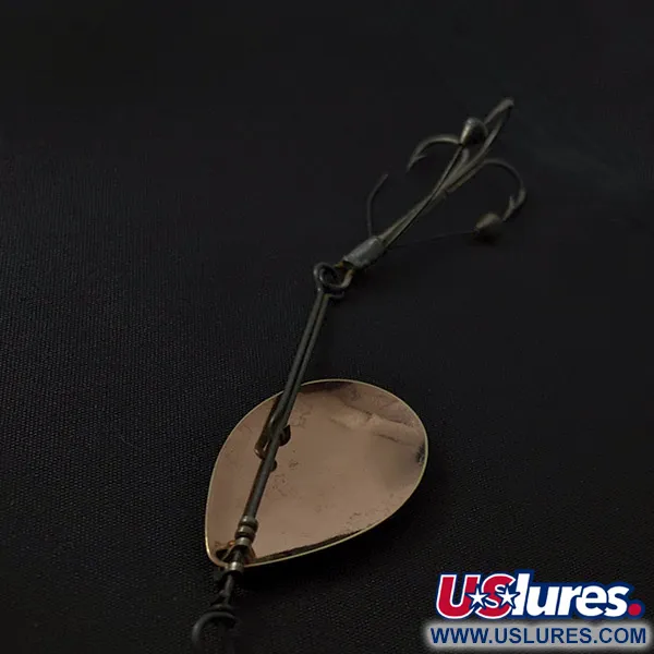 Vintage   Vintage South Bend Spinner 5, 1/4oz nickel/copper spinning lure #23438