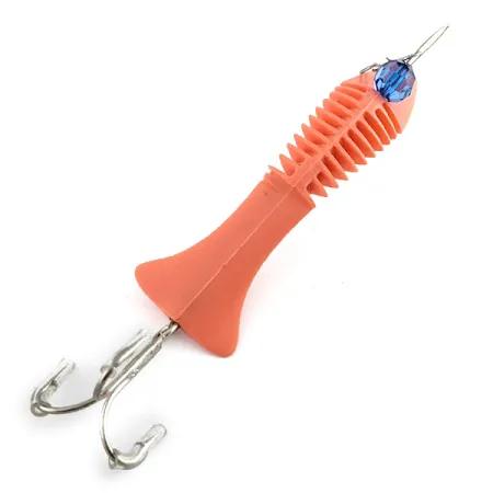 Vintage Vintage 1960's Brighton Shrimp , 1/3oz Pink fishing lure #23439