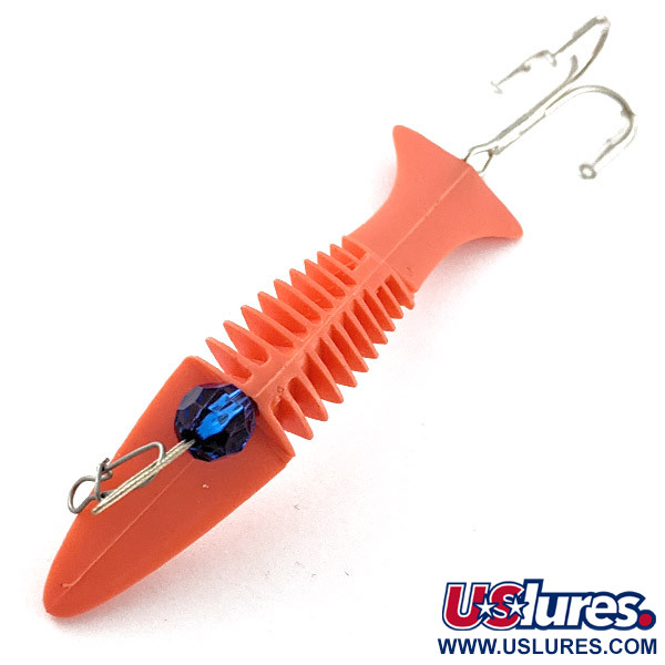 Vintage   Vintage 1960's Brighton Shrimp , 1/3oz Pink fishing lure #23439