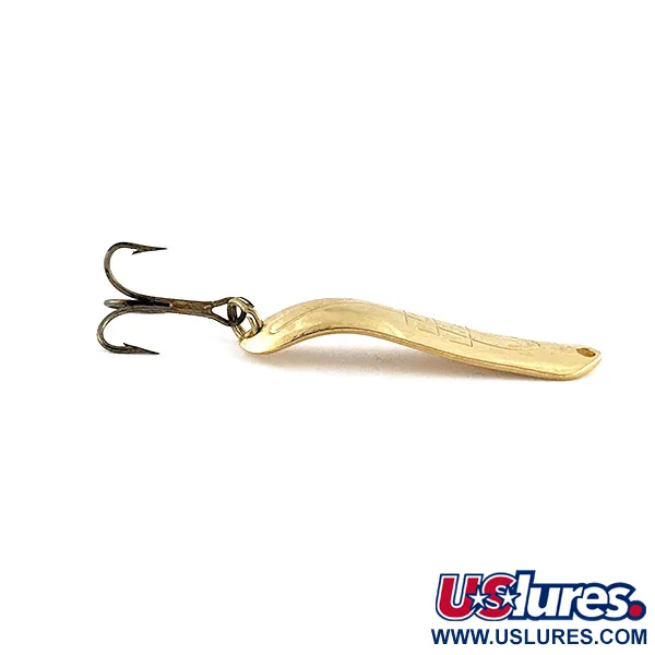 Vintage   Thomas EEL, 1/8oz gold fishing spoon #23443
