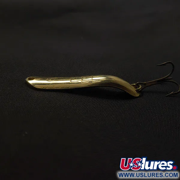 Vintage   Thomas EEL, 1/8oz gold fishing spoon #23443