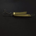 Vintage  Luhr Jensen Super-Duper 503, 1/8oz golden/red fishing spoon #23446