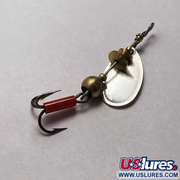 Vintage   Mepps Aglia 0, 3/32oz Silver spinning lure #23451