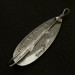 Vintage   Johnson Silver Minnow , 1/4oz nickel fishing spoon #23458