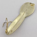 Vintage   Glen Evans Loco 3, 3/5oz gold fishing spoon #23460