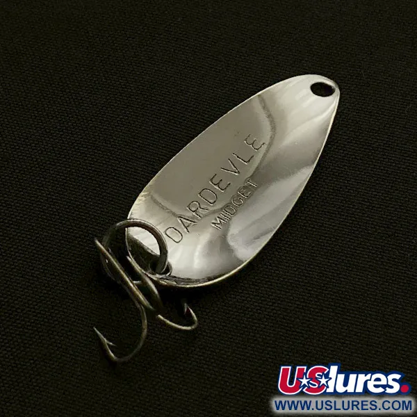 Vintage  Eppinger Dardevle Midget Trout, 3/32oz Frog fishing spoon #23461