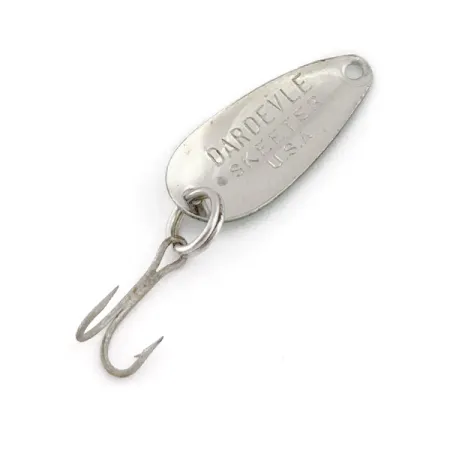 Vintage Eppinger Dardevle Skeeter, 1/32oz Green Devle fishing spoon #23462