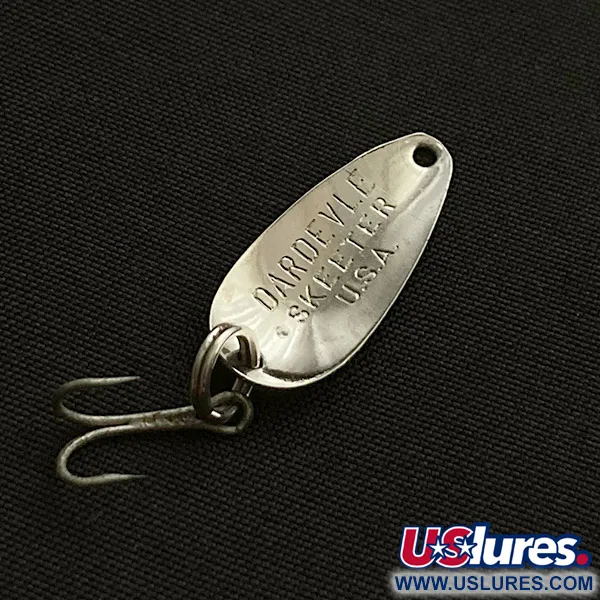 Vintage  Eppinger Dardevle Skeeter, 1/32oz Green Devle fishing spoon #23462