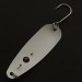 Vintage  Red Eye Lures Red Eye Evil Eye, 3/16oz white/yellow/red eye fishing spoon #23463