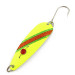 Vintage  Red Eye Lures Red Eye Evil Eye, 3/16oz white/yellow/red eye fishing spoon #23463