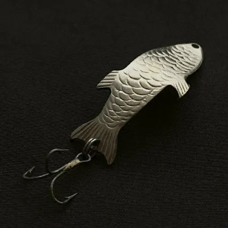 Vintage Vintage Phoebe (pre Acme), 1/8oz nickel fishing spoon #23464