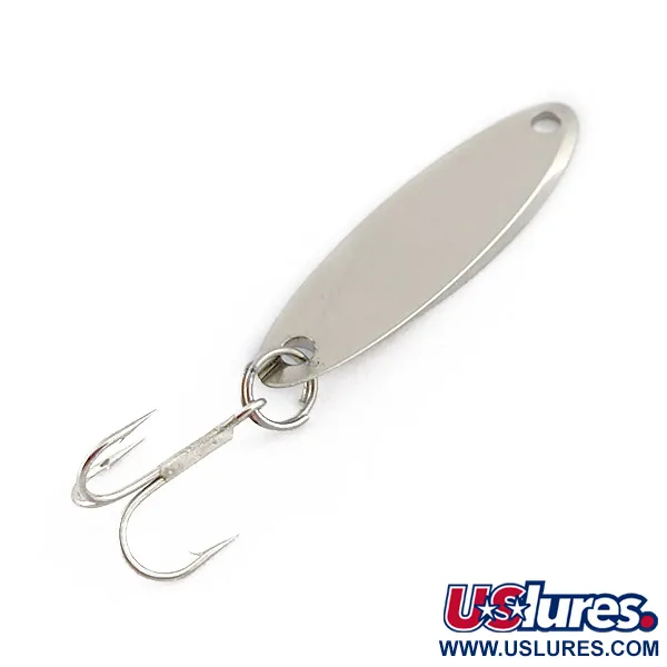 Vintage  Acme  Kastmaster, 1/8oz nickel/blue fishing spoon #23471