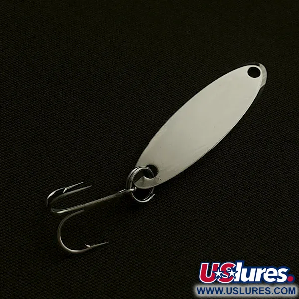 Vintage  Acme  Kastmaster, 1/8oz nickel/blue fishing spoon #23471