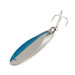 Vintage  Acme  Kastmaster, 1/8oz nickel/blue fishing spoon #23471