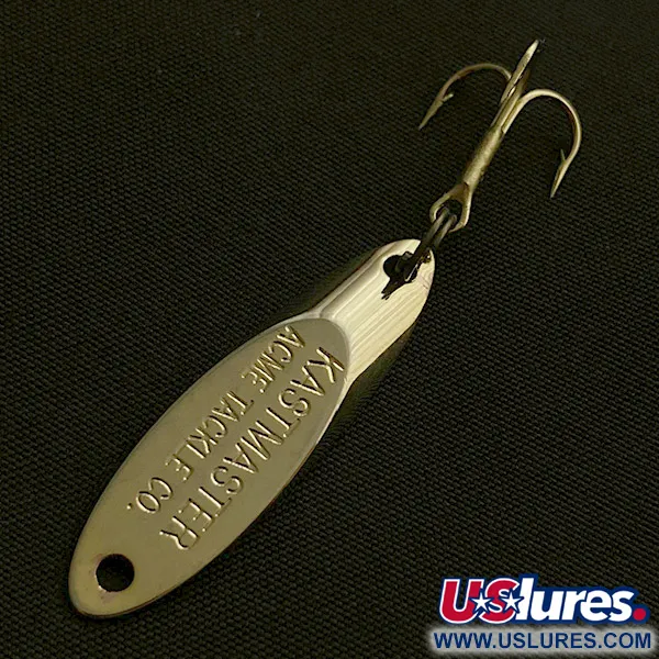 Vintage  Acme  Kastmaster, 1/8oz gold fishing spoon #23475
