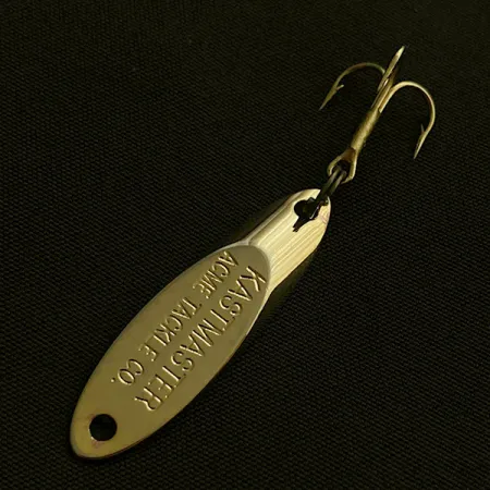 Vintage Acme  Kastmaster, 1/8oz gold fishing spoon #23475