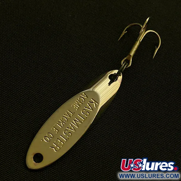 Vintage  Acme  Kastmaster, 1/8oz gold fishing spoon #23475