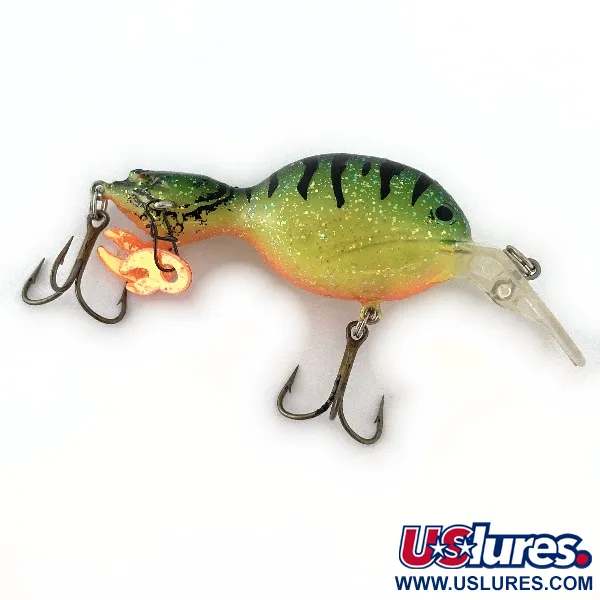 Vintage   Renosky Lures Guido's Double Image, 1/3oz Green Tiger fishing lure #23481