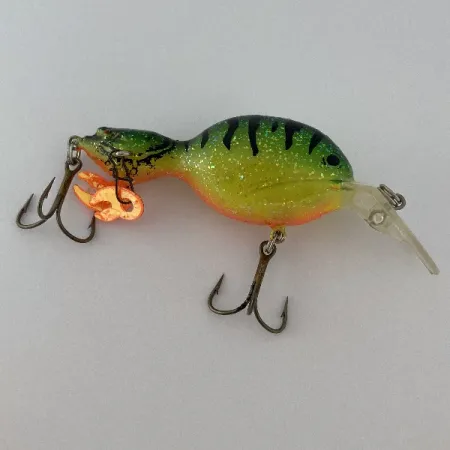 Vintage Renosky Lures Guido's Double Image, 1/3oz Green Tiger fishing lure #23481