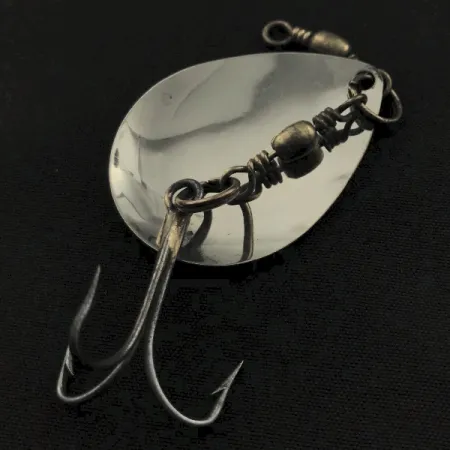 Vintage Pflueger colorado spinner #4, 3/16oz nickel spinning lure #23489