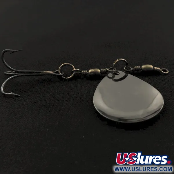 Vintage   Pflueger colorado spinner #4, 3/16oz nickel spinning lure #23489