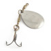 Vintage   Pflueger colorado spinner #4, 3/16oz nickel spinning lure #23489