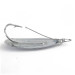 Vintage   Johnson Silver Minnow Weedless, 1/3oz nickel fishing spoon #23491