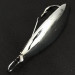 Vintage   Johnson Silver Minnow Weedless, 1/3oz nickel fishing spoon #23491