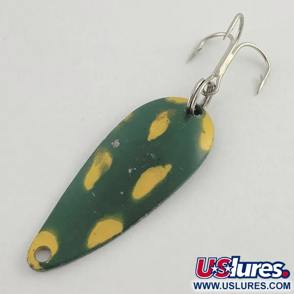 Vintage Keystone spoon, 3/16oz Frog fishing spoon #23494