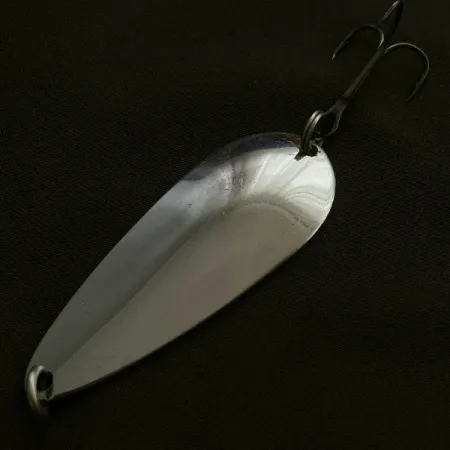 Vintage Tony Accetta 7, 3/4oz nickel fishing spoon #23497
