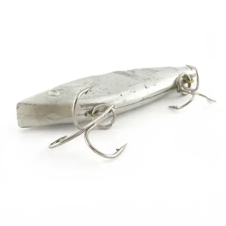 Vintage Bill Lewis Rat-L-Trap, 1/2oz nickel fishing lure #23498