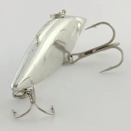 Vintage Bill Lewis Rat-L-Trap, 1/2oz nickel fishing lure #23498