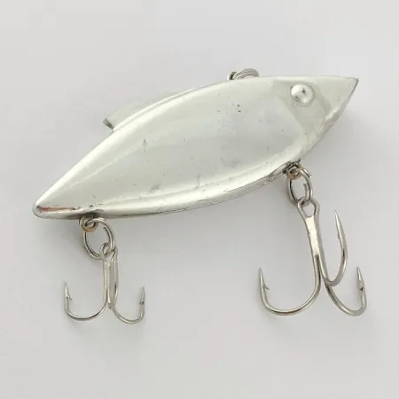 Vintage Bill Lewis Rat-L-Trap, 1/2oz nickel fishing lure #23498