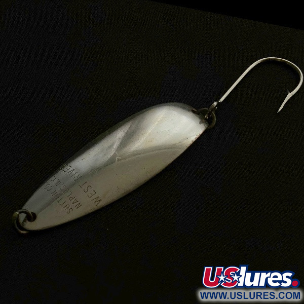 Vintage   Sutton Spoon West River, 1/3oz silver/copper fishing spoon #23499