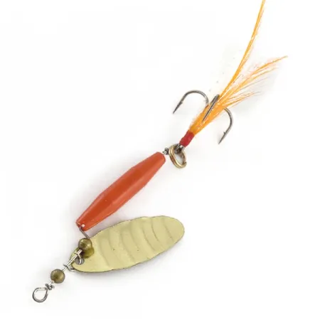 Vintage Worth #301, 1/3oz red/black/gold spinning lure #23504