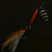 Vintage   Worth #301, 1/3oz red/black/gold spinning lure #23504