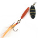 Vintage   Worth #301, 1/3oz red/black/gold spinning lure #23504