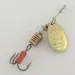 Vintage   Mepps Aglia 1, 1/8oz gold spinning lure #23506