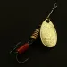 Vintage   Mepps Aglia 1, 1/8oz gold spinning lure #23506