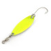 Vintage  Hildebrandt Spinners Hildebrandt Little Shaver 3, 1/16oz pearl/green fishing spoon #23507